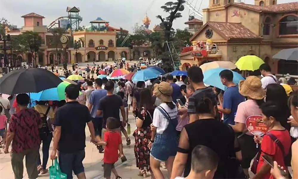 金沙游乐参与打造的欢乐海岸PLUS三天迎客超16万人! 金沙游乐参与打造的欢乐海岸PLUS三天迎客超16万人!